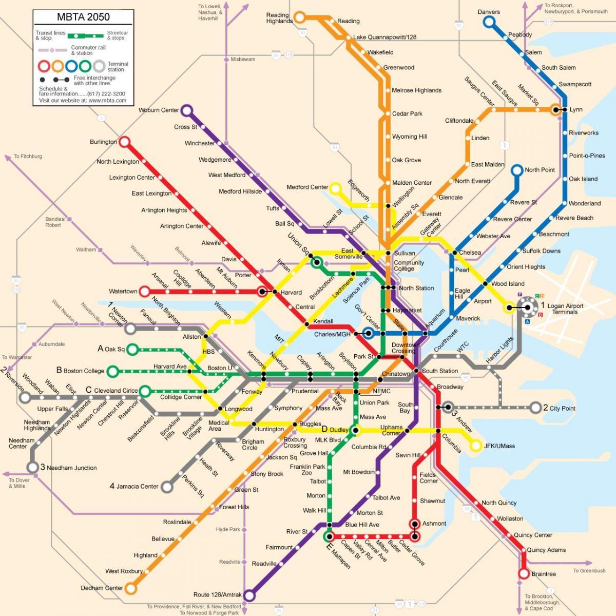 Boston public transit karta