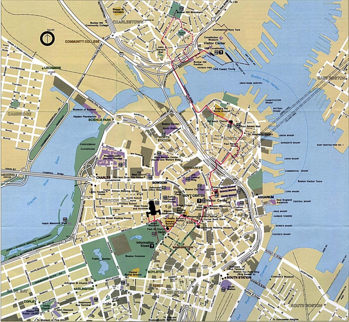 Boston city karta